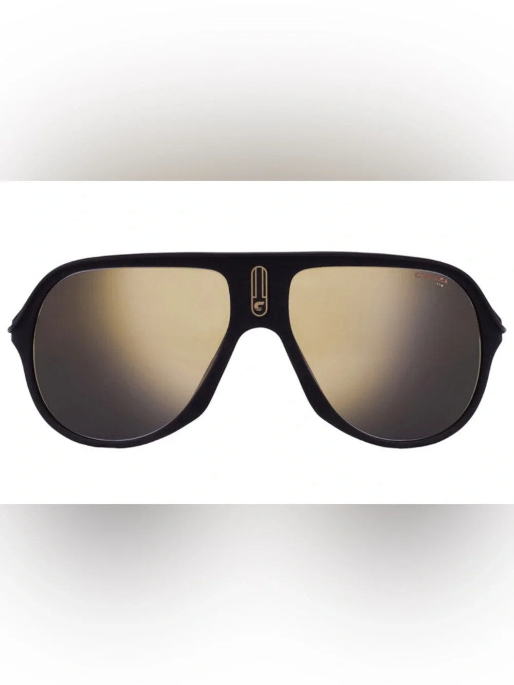 Carrera Black Frame Gold Mirror Lense.  Special Edition.  New in Case